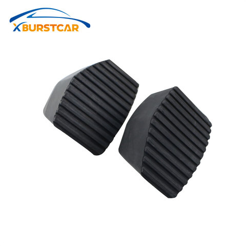 Xburstcar-2 unidades/juego de pedales de freno y embrague para coche, cubierta antideslizante para Pedal para Peugeot MT 307 408 308 3008, piezas de accesorios para coche ► Foto 1/4