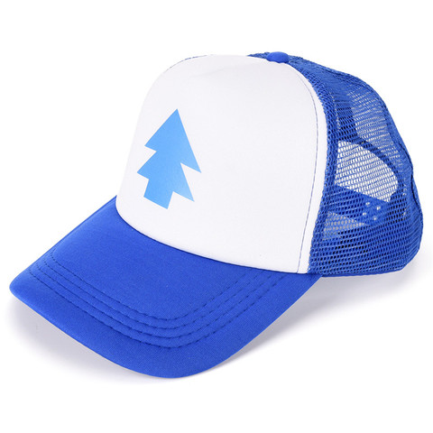 Gorra de béisbol para camionero para hombre y mujer, gorro de malla antigravedad ajustable con Dipper de pino y árbol, 1 unidad ► Foto 1/6