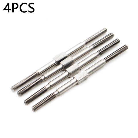 De titanio alloyTail varilla de empuje 40-160mm Rod roscado de enlace de conexión del eje Servo vínculo eje para DIY RC Piezas de aviones #4-40 ► Foto 1/6