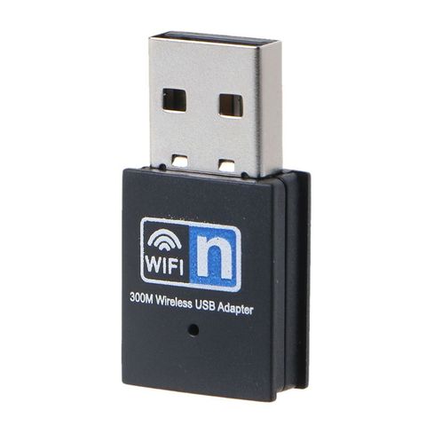 Adaptador Wifi USB de 300M, Chipset RTL8192EU, Mini Dongle USB2.0 con red inalámbrica WLAN, tarjeta de trabajo 802,11 n/g/b para sistemas Windows ► Foto 1/6