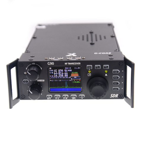 Xiegu G90 0,5-30MHz HF Amateur Radio 20W SSB/CW/AM/FM SDR estructura con construido en antena de automóvil sintonizador transceptor HF ► Foto 1/6