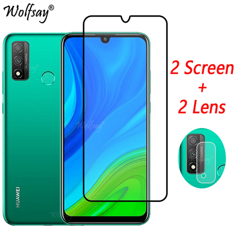 La pegamento de vidrio templado para Huawei P Smart 2022 Protector de pantalla para Huawei P Smart 2022 cámara de vidrio Huawei P inteligente de vidrio 2022 ► Foto 1/6