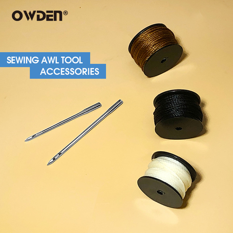 OWDEN-accesorios para máquinas de coser, artesanía de cuero, agujas de coser, hilos de costura ► Foto 1/5