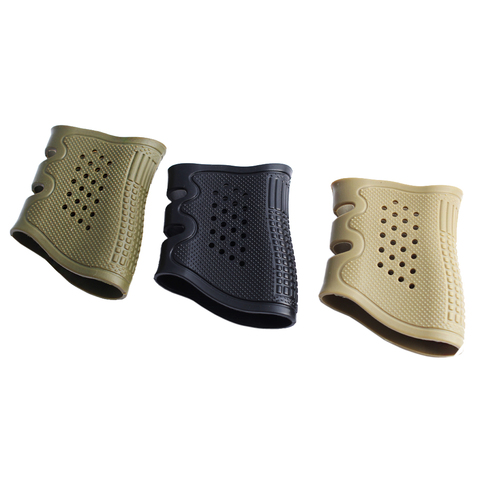 Guante antideslizante de goma para pistola táctica, accesorio para Glock 17 19 20 21 22 23 31 32 ► Foto 1/6