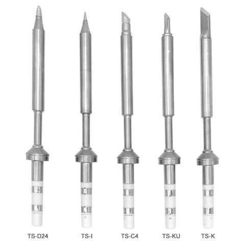 Puntas de pistola para soldar Quicko TS100, repuesto sin plomo, varios modelos de punta de soldador eléctrico K KU I D24 BC2 C4 ► Foto 1/6