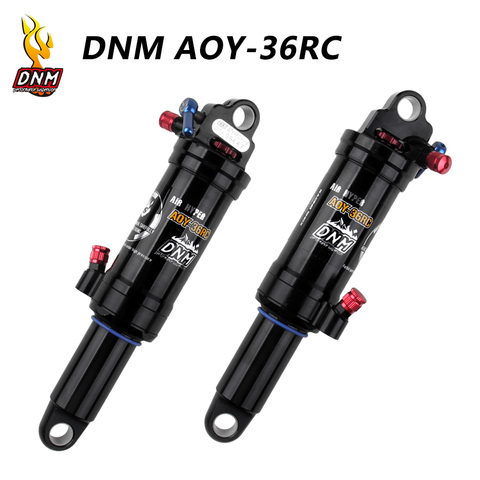 DNM-amortiguador trasero de aire AOY-36RC para bicicleta de montaña, con bloqueo de cable de AO-38RC, control manual, amortiguador trasero de 165/190/200/210mm ► Foto 1/6