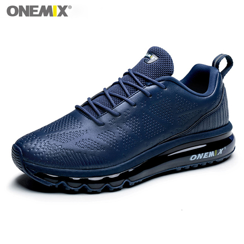 ONEMIX zapatillas deportivas para correr al aire libre, zapatillas de deporte para hombre con cojín de aire, zapatillas de caminar avanzadas de malla transpirable, zapatos deportivos Jogging Free Run ► Foto 1/6