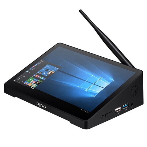 PiPo X10s todo-en-uno Mini PC 10,1 pulgadas 6GB + 64GB Windows 10 Intel Celeron J4105 Quad Core Tablet PC soporte WiFi BT tarjeta TF RJ45 ► Foto 1/6