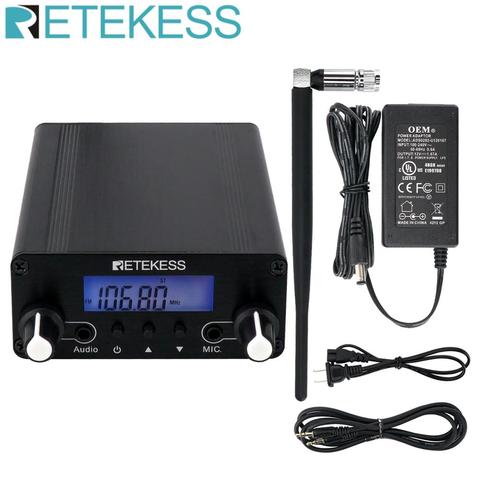 Retekess-transmisor FM inalámbrico TR508 para cine en Iglesia, transmisión estéreo, transmisión de largo alcance ► Foto 1/6