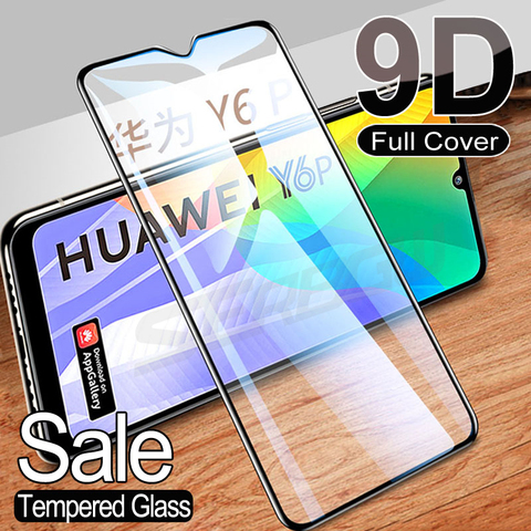 9D protectora de vidrio para Huawei Y5P Y6P Y7P Y8P Y6S Y7S Y8S Y9S Y5 Lite Y6 Y7 Y9 primer 2022 de 2022 Protector de pantalla de vidrio templado ► Foto 1/6