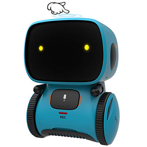 Robots inteligentes para niños, juguetes interactivos con Control táctil y grabadora de repetición, con mando de voz, para regalo ► Foto 1/6