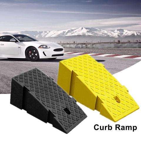 Rampas de Curb ligeras portátiles para coche, rampa de Curb