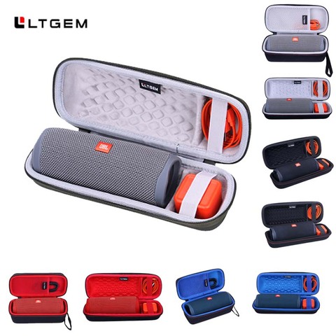 LTGEM-funda rígida EVA para JBL FLIP 5, FLIP 4, FLIP 3, Altavoz Bluetooth portátil resistente al agua, bolsa de almacenaje de transporte protectora de viaje ► Foto 1/6