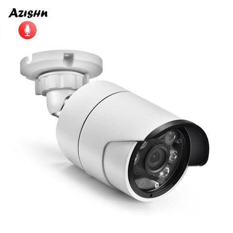 AZISHN H.265X de Audio cámara IP de seguridad 5MP 1/2 7 