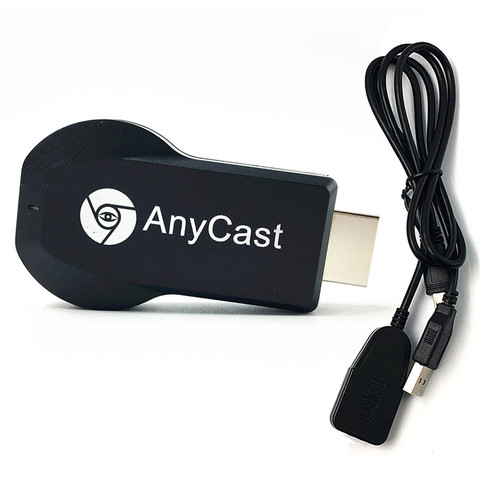 Anycast m2 ezcast miracast cualquier fundido AirPlay Crome fundido Cromecast compatible con HDMI TV Stick receptor de llave electrónica con pantalla y Wifi ► Foto 1/6