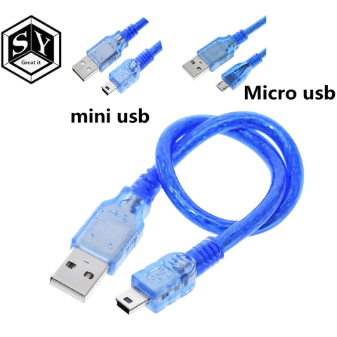 Cable USB de 30cm para arduino Nano USB 3,0 a mini USB Micro USB CABLE para arduino ► Foto 1/6