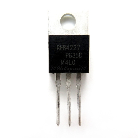 10 unids/lote IRFB4227PBF TO220 IRFB4227 TO-220 nueva MOS FET transistor In Stock ► Foto 1/1