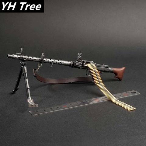 Arma de soldado modelo WWII MG34, escala 1/6, 20cm, plástico para figuras de acción de 12 pulgadas, Sence, colecciones DIY, accesorios ► Foto 1/6