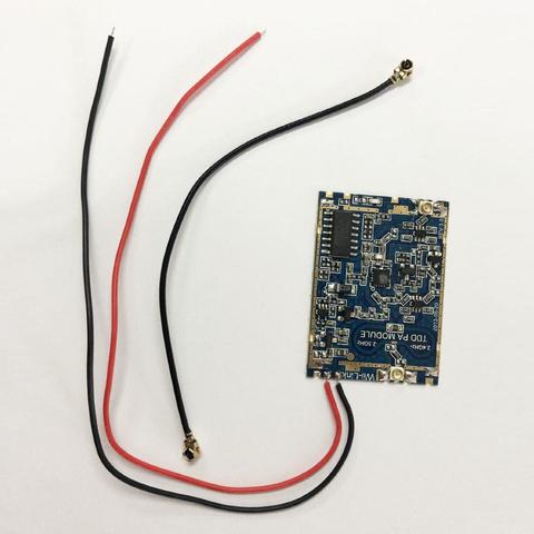 1 unid 2.4g RF 2 W potenciador de señal módulo rango Módulo de larga distancia amplificación de potencia para FPV RC racing drone transmisión ► Foto 1/2