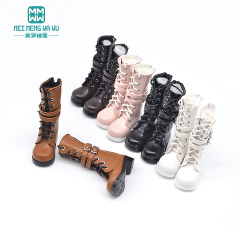 Zapatos para muñecas articuladas esféricas, botas altas de cuero, 43-45cm, 1/4 BJD ► Foto 1/6