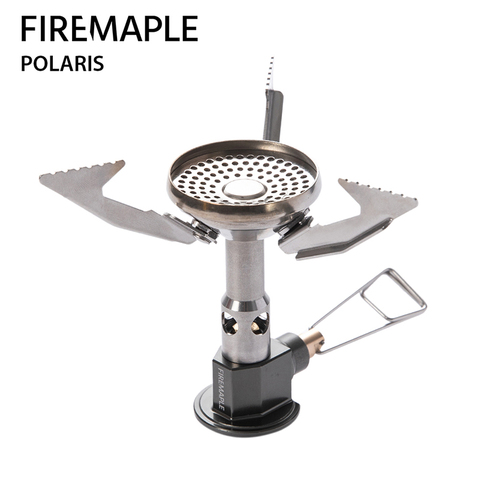 Fire Maple-quemador de Gas Polaris para exteriores, estufa ultraligera a prueba de viento, con regulador de presión, para acampar ► Foto 1/6