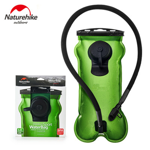 Naturehike-bolsa de agua para deporte de ciclismo, 3L, 0,25 kg, mochila de agua portátil para senderismo al aire libre, NH30Y030-D plegable para deportes de PEVA ► Foto 1/5