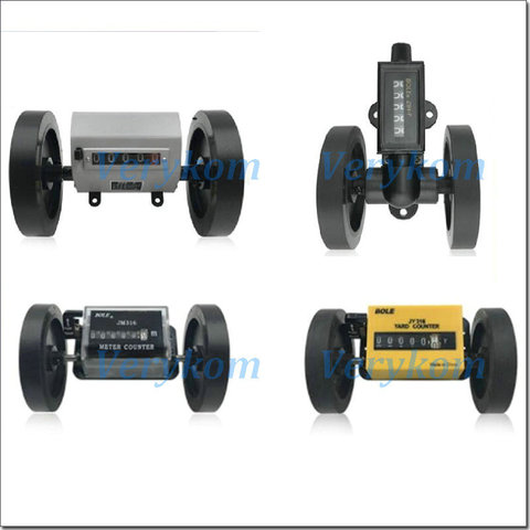Rueda rodante de desplazamiento con Z96-F de 5 dígitos, medidor de longitud, contador de medidas, maquinaria textil, contador de yardas, medición o JM-316 de 6 dígitos ► Foto 1/6