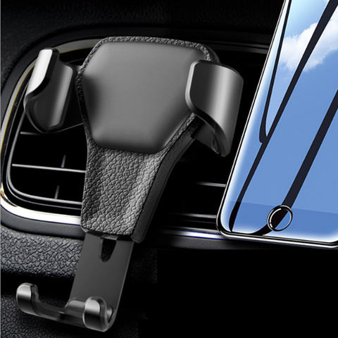 Universal soporte para móvil de coche soporte para aire acondicionado para Peugeot RCZ, 206, 207, 208, 301, 307, 308, 406, 407, 408, 508, 2008, 3008, 4008 ► Foto 1/6