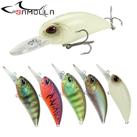 Crankbait, señuelo de Pesca con pesas de 15,5g/8,7 cm, cebo duro, aparejo de Pesca, trucha, Pesca, Señuelos de agua salada, Crankbait Artificial ► Foto 1/6