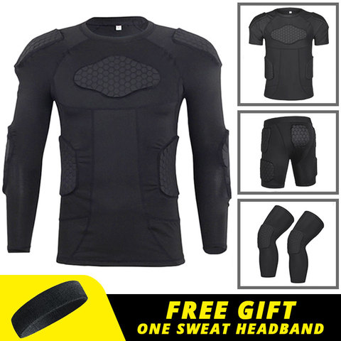 Ropa interior de armadura de motocicleta para hombre, chaqueta protectora de Moto, pantalones de capa Base para Motocross, traje de equipo de protección corporal ► Foto 1/6