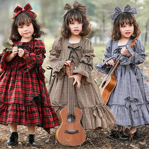 Umorden fantasía de Halloween Disfraces para Niñas encantador Cosplay de Lolita vestido pueblo Rural ropa Europea cumpleaños fotografía ► Foto 1/6