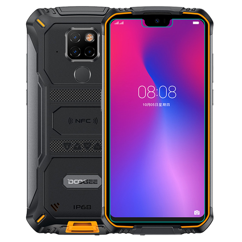 Vidrio templado para Doogee S68 Pro 9H 2.5D, película protectora a prueba de explosiones, Protector de pantalla LCD transparente, cubierta de teléfono ► Foto 1/6