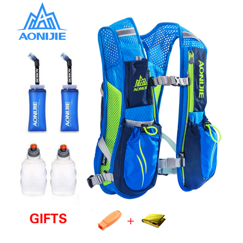 AONIJIE-mochila de hidratación E885, chaleco con arnés, vejiga de agua de 1.5L, para senderismo, Camping, correr, Maratón, deporte, 5.5L ► Foto 1/6