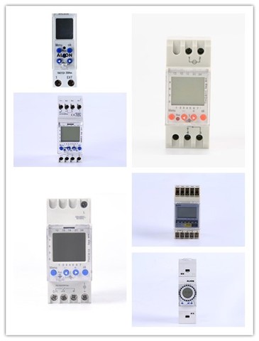 Programa automático DIN Rail LCD pantalla Digital temporizador interruptor AHC808 AHC811 AHC812 AHC822 AHC810 AHC8A AHC840 ► Foto 1/4