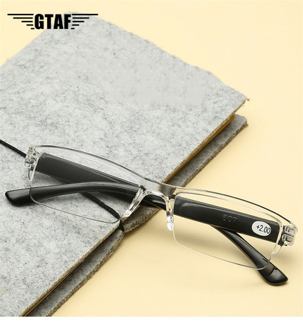 Gafas de lectura de 2022 Vintage portátil gafas de presbicia gafas de lupa lente graduada gafas para Panrents regalo ► Foto 1/6