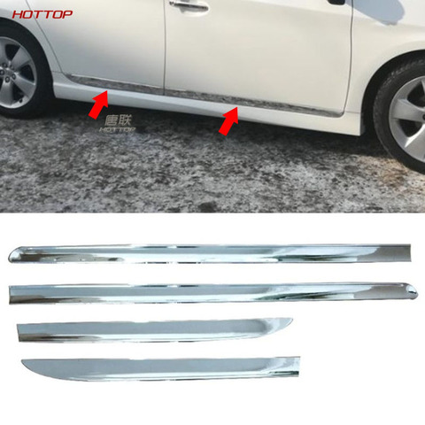 Tira de ajuste de puerta galvanizada para Toyota Prius serie 30, para cuerpo de Panel, anti-raspadores, anticolisión, 2010-2015 ► Foto 1/6