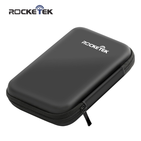 Bolsa de almacenamiento de protección de disco duro externo Rocketek Estuche de transporte para disco duro de 2,5 