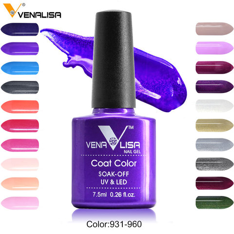 Venalisa de uñas de gel polaco 60 color de alta calidad de producto de Arte de uñas remoje inodoro orgánicos uv gel esmalte de uñas barniz gel laca ► Foto 1/6