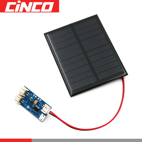 Mini Panel Solar recargable CN3065, generador de electricidad con pequeño cargador solar lipo, controlador de carga de 3,7 V ► Foto 1/6