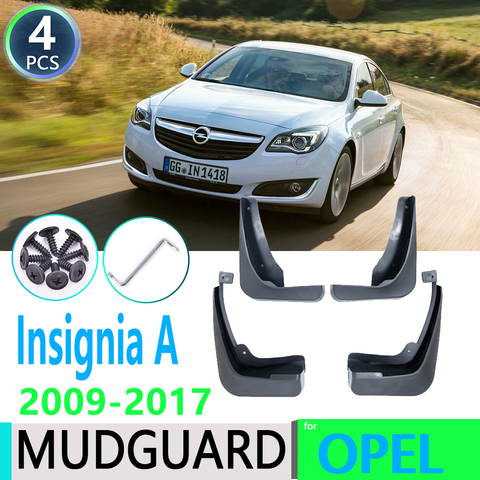 Guardabarros para coche, accesorios para Opel Insignia A 2009 ~ 2017 MK1 2009 2010 2011 2012 2013 2014 2015 ► Foto 1/6