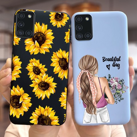 Funda para Samsung Galaxy A21s, A02s, A31, A41, A51, A71, A91, delgada, elegante, para Samsung A 21s, 02s, 31, 41, 51, 71, 91 ► Foto 1/6