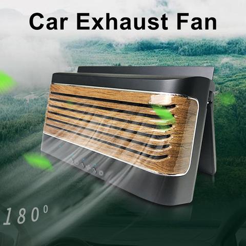 Ventilador de ventilación con energía Solar para coche, dispositivo de ventilación de 5W para automóvil, escape, radiador ► Foto 1/6