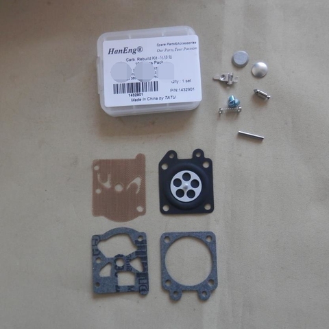 KIT de reparación de carburador para ZAMA C1U-W8 W14 WALBRO WT- 891 20 324, 625, 637, 662 junta de diafragma de carburador de reconstruir OVERHAULT PIN ► Foto 1/6