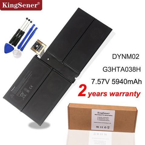 Kingsener G3HTA038H DYNM02 batería del ordenador portátil para Microsoft Surface Pro 5 serie 1796 Tablet 7,57 V 45Wh/5940mAh ► Foto 1/6