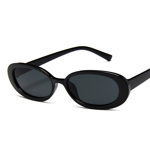 Gafas de sol con caja pequeña para hombre y mujer, lentes de sol unisex de Color claro, cómodas, para dama ► Foto 1/4