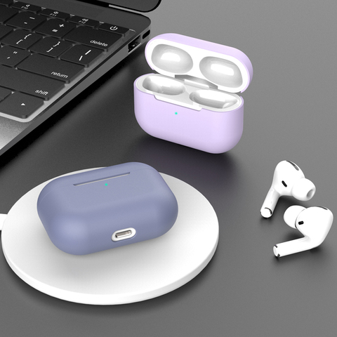 Funda de silicona para Airpods Pro, funda inalámbrica con Bluetooth para apple airpods pro 3 ► Foto 1/6