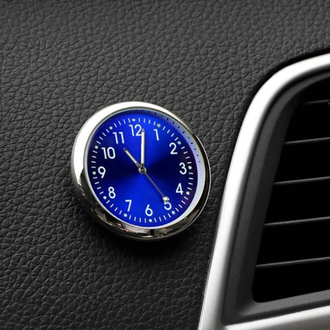 Reloj luminoso para coche, Mini automóvil, cronógrafo Digital interno, mecánico, de cuarzo, adorno automático, 40mm, 43mm ► Foto 1/6