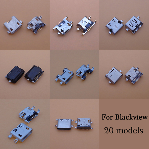 Conector Micro USB para puerto de carga, Conector de puerto de carga para Blackview BV5500 BV5800 BV6000 BV6100 BV6800 BV7000 Pro, 2 uds. ► Foto 1/6