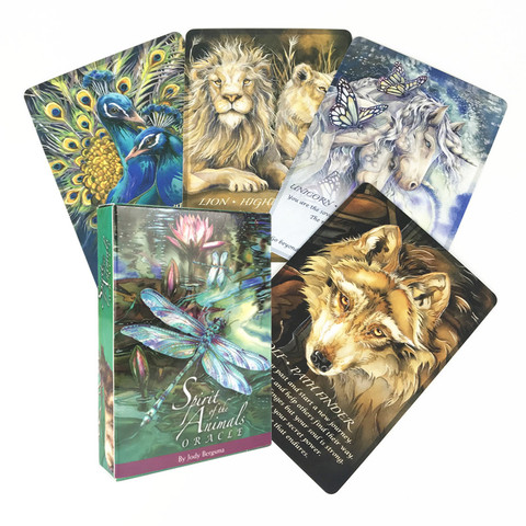 Juego de cartas de oráculo para niños y adultos, cartas de Tarot, juegos de mesa de entretenimiento para fiesta ► Foto 1/6