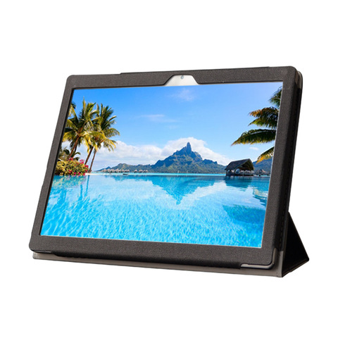 Funda para tableta Teclast M30 / M30 Pro M30Pro de 10,1 pulgadas, cubierta de cuero con soporte plegable a la moda ► Foto 1/5